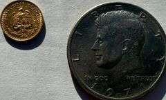 BU 1945 Mexico Gold 2 Pesos