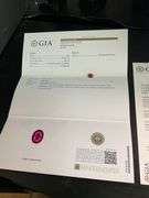 G.I.A. CERTIFIED NATURAL RUBY 3.65 CARAT