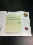 CERTIFIED NATURAL RUBY 2.50 CARAT HEART SHAPE.