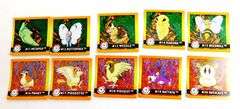 10 Pokémon 1999 Evolution Stickers