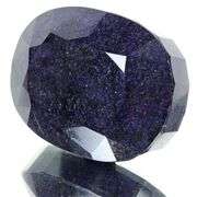 Huge Majestic 3300 Ct Museum Size  Certified Midnight Blue Sapphire