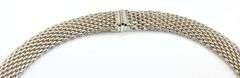 925 Sterling silver Tiffany & Co somerset mesh collar necklace