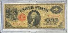 Cased $! 1917 Series US Note.