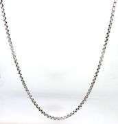 David Yurman box chain necklace in 925 sterling silver