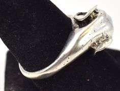 Elephant Ring in Sterling Silver