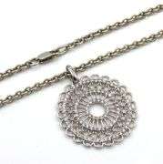 Group lot of 5 Vintage 925 sterling silver necklaces