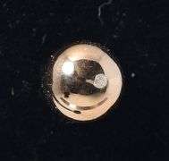 Simple 14K Yellow Gold Ball Stud Earrings