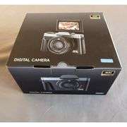 4K Digital Camera with WiFi and 180° Flip Screen