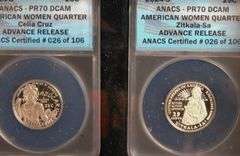 America Women 5 Quarter Set, 2024 Advance Release