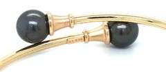 Na Hoku Tahitian pearl bypass bangle bracelet