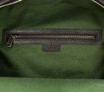 Gucci Black Leather Ophidia Medium Backpack