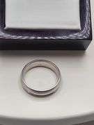 14KT White Gold Band