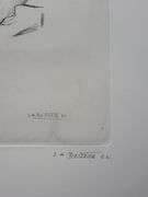 Investment! Very collectable remarkable limited edition Pierre-Auguste Renoir signed in the stone.