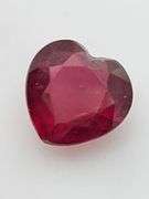 CERTIFIED NATURAL RUBY 2.34 CARAT HEART SHAPE.