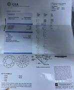 14K White Gold Designer 4.79 Ct Diamond Engagement Ring