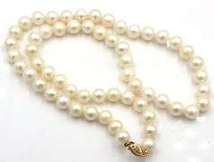 7-7.5mm Pearl strand necklace