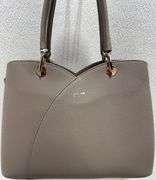 Beige Color Hand Bag by David Jones Paris