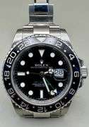 Rolex GMT Master Ⅱ 116710LN 40mm Black Ceramic Bezel Dial Box Papers