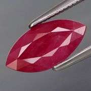 Stylish 1.50ct marquise cut pigeon's blood Burmese Ruby!!!