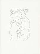 Exclusive Limited Edition Pablo Picasso Lithograph "Le Gout du Bonheur", 1970