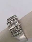 CERTIFIED BRAND NEW 14K WHITE GOLD DIAMOND BAND / RING