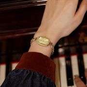 Petite Ladies Bracelet Watch with Rhinestones