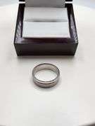 14KT White Gold Band