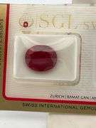 CERTIFIED 6.91 CARAT RUBY