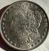 1883 BU Morgan Dollar