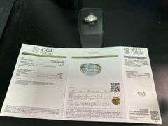CERTIFIED BRAND NEW PLATINUM AND 18K GOLD DIAMOND BAND / RING