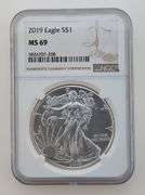 2019 American Silver Eagle, NGC MS69