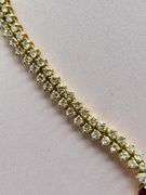 Spectacular 18KT Yellow Gold Diamond and Ruby Necklace