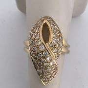 CERTIFIED BRAND NEW 14K YELLOW GOLD DIAMOND RING