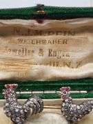 Whimsical Diamond Rooster Pin