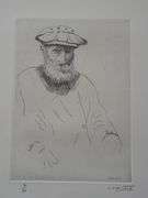 Very collectable remarkable limited edition Pierre-Auguste Renoir signed in the stone.