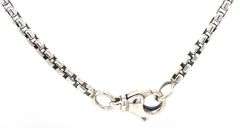 David Yurman box chain necklace in 925 sterling silver