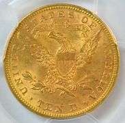 Nearly Gem BU 1894 $10 Liberty Gold Piece. PCGS MS64