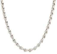 4.80MM Polished Fancy Curb Link Necklace in 14K