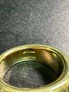 CERTIFIED 'salvini' 18K YELLOW GOLD DIAMOND BAND / RING