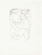Exclusive Limited Edition Pablo Picasso Lithograph "Le Gout du Bonheur", 1970