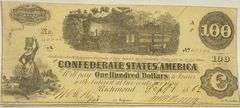 $100 1862 Series CSA Note