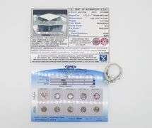 Authentic, Certified Solasfera Diamond set in a Mark Schneider Ring