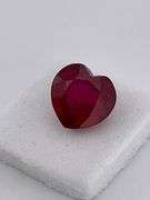CERTIFIED NATURAL RUBY 2.85 CARAT HEART SHAPE.