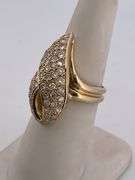 CERTIFIED BRAND NEW 14K YELLOW GOLD DIAMOND RING