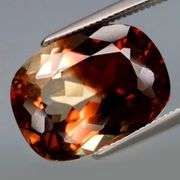 Premium 10.90ct VS grade bi-color Imperial Topaz