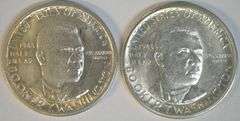Gem BU 1946 & 1946-S Booker T. Washington Commemorative Halves