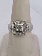 CERTIFIED BRAND NEW 18K WHITE GOLD DIAMOND RING