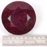 Magnificent Certified Museum Size 2470 Ct Natural Red Ruby Solitaire