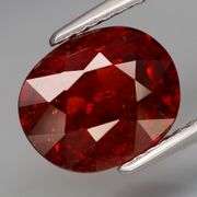Stunning dark red 3.52ct Spessartite Garnet