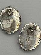 925 Sterling Silver Native American Navajo Turquoise Earrings